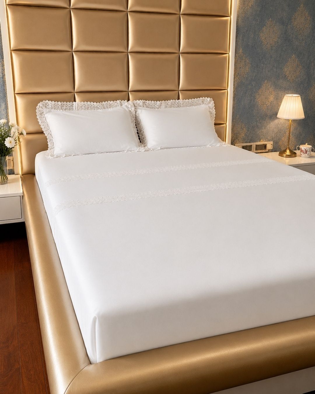 Snowflake Bedsheet Set