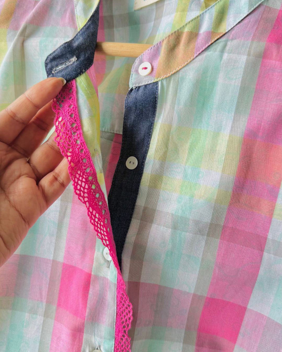Summer Checks Kurta