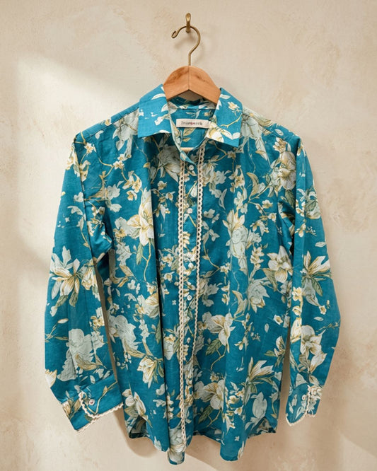 Mia Aqua Shirt