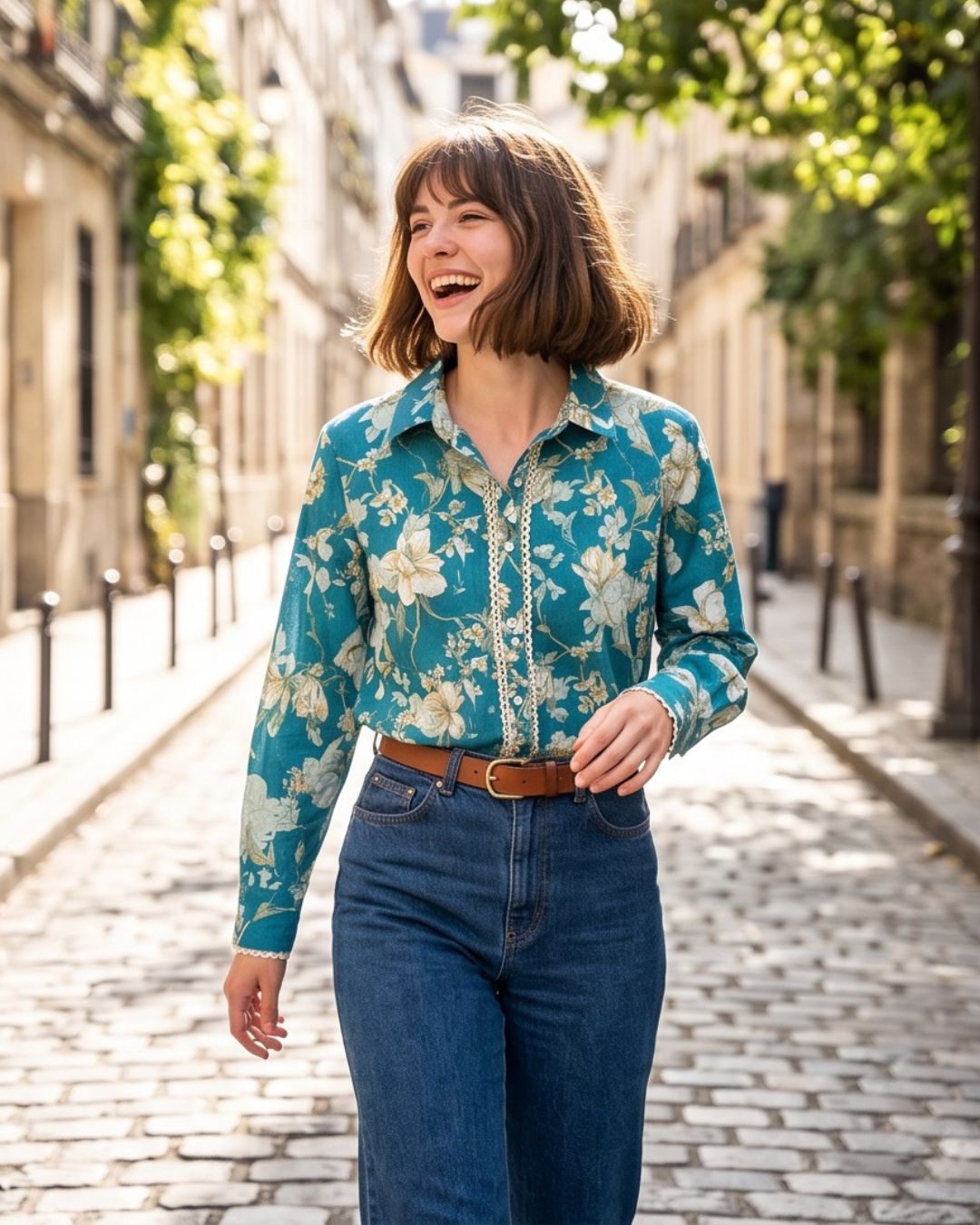 Mia Aqua Shirt