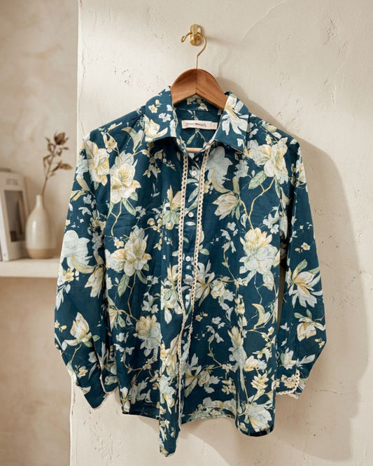 Mia Teal Shirt