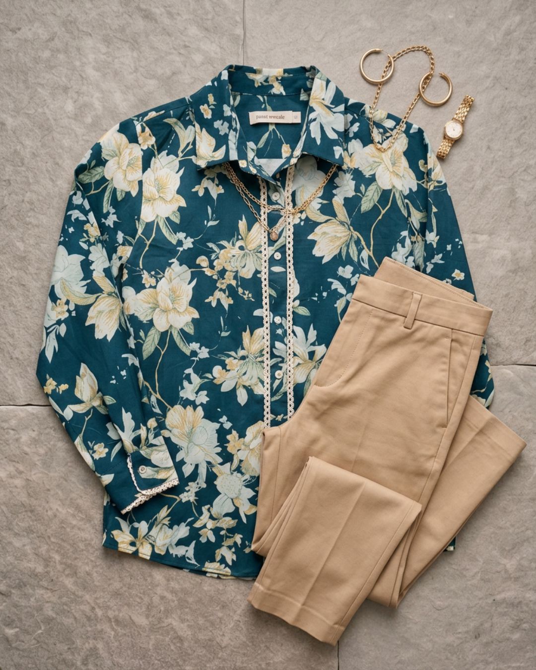 Mia Teal Shirt