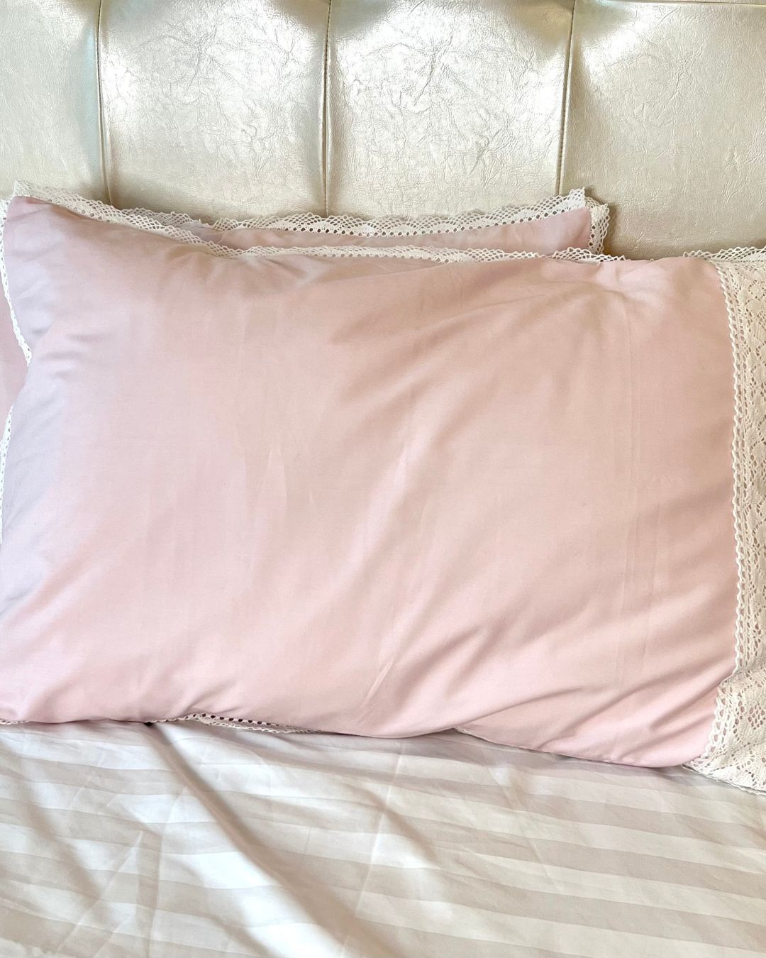Jasmine Pillow Cases in Pink