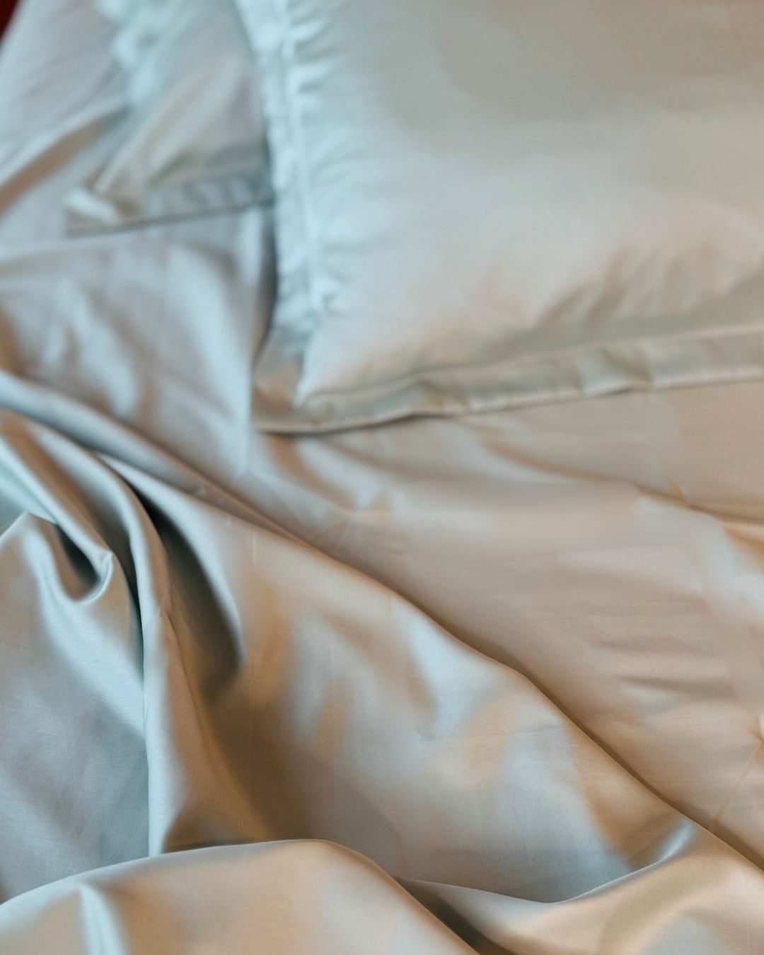 Teal Sateen Bedsheet Set