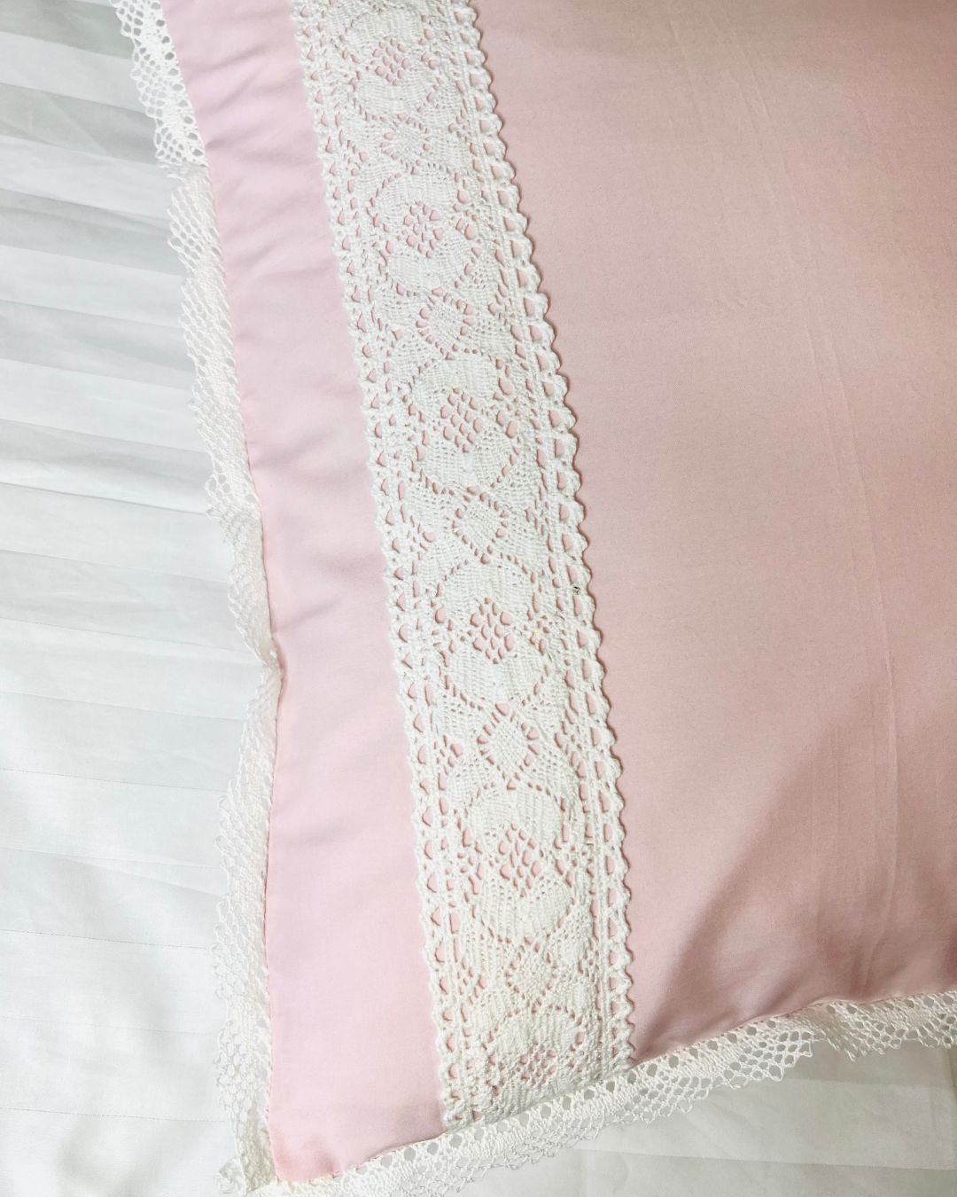 Jasmine Pillow Cases in Pink