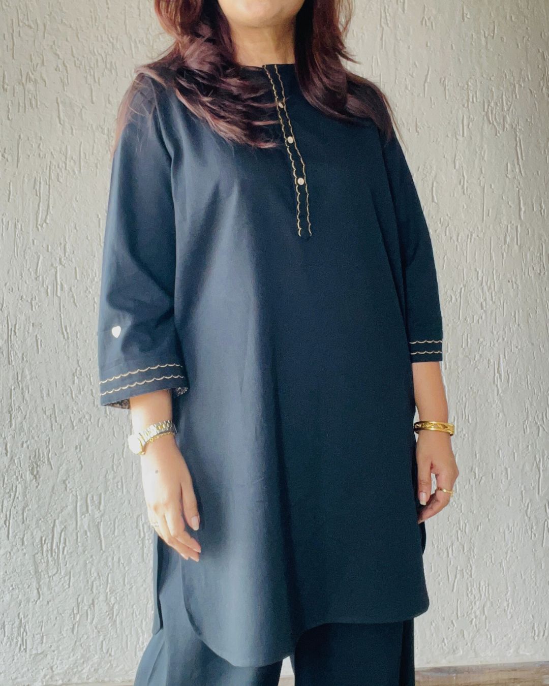 Amaya Black Kurta