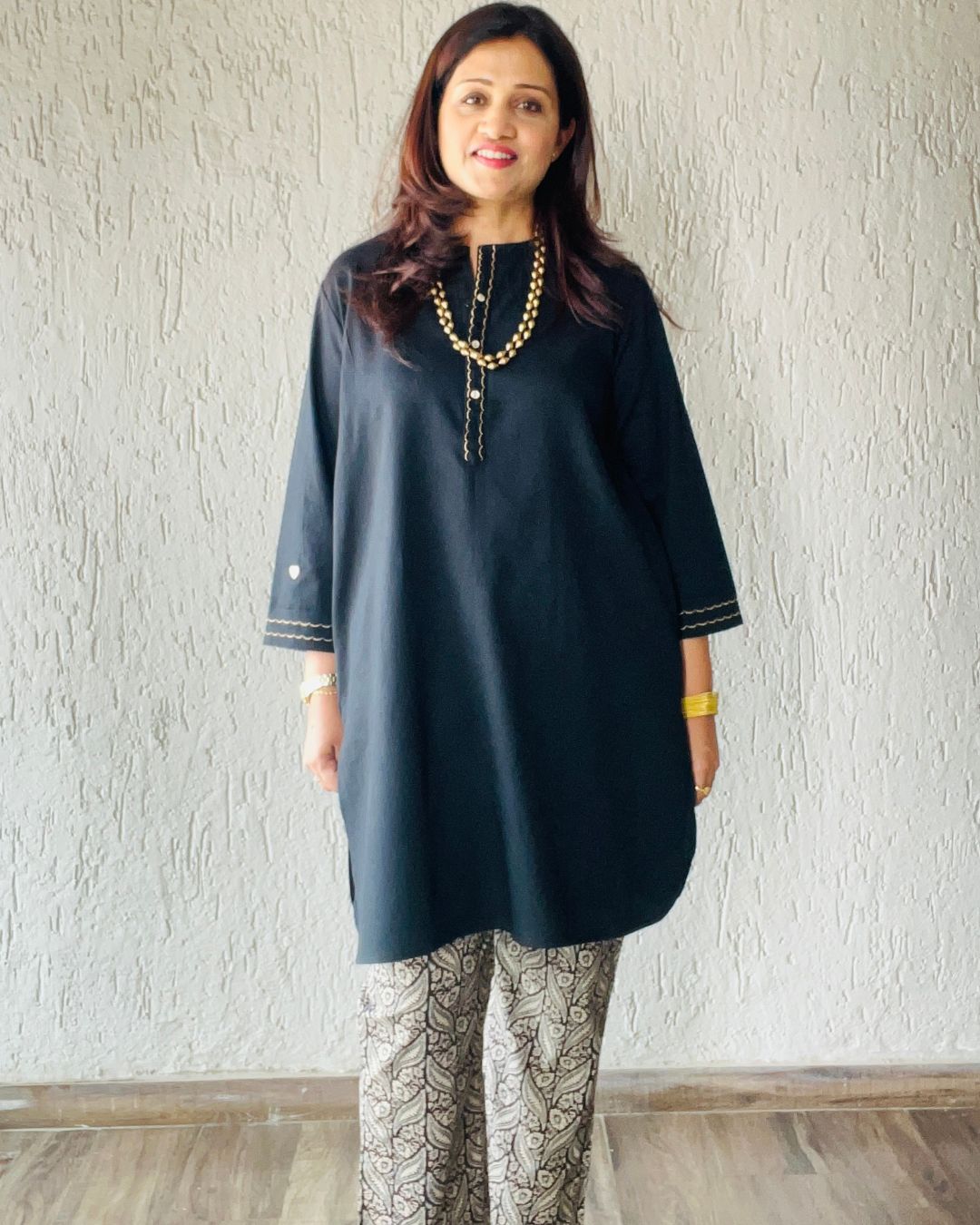Amaya Black Kurta