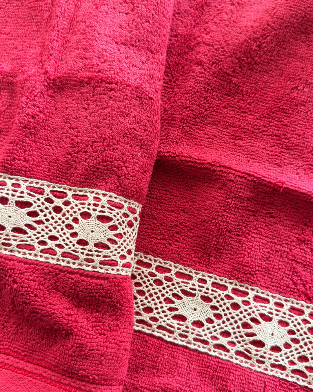 Maroon Hand Towels