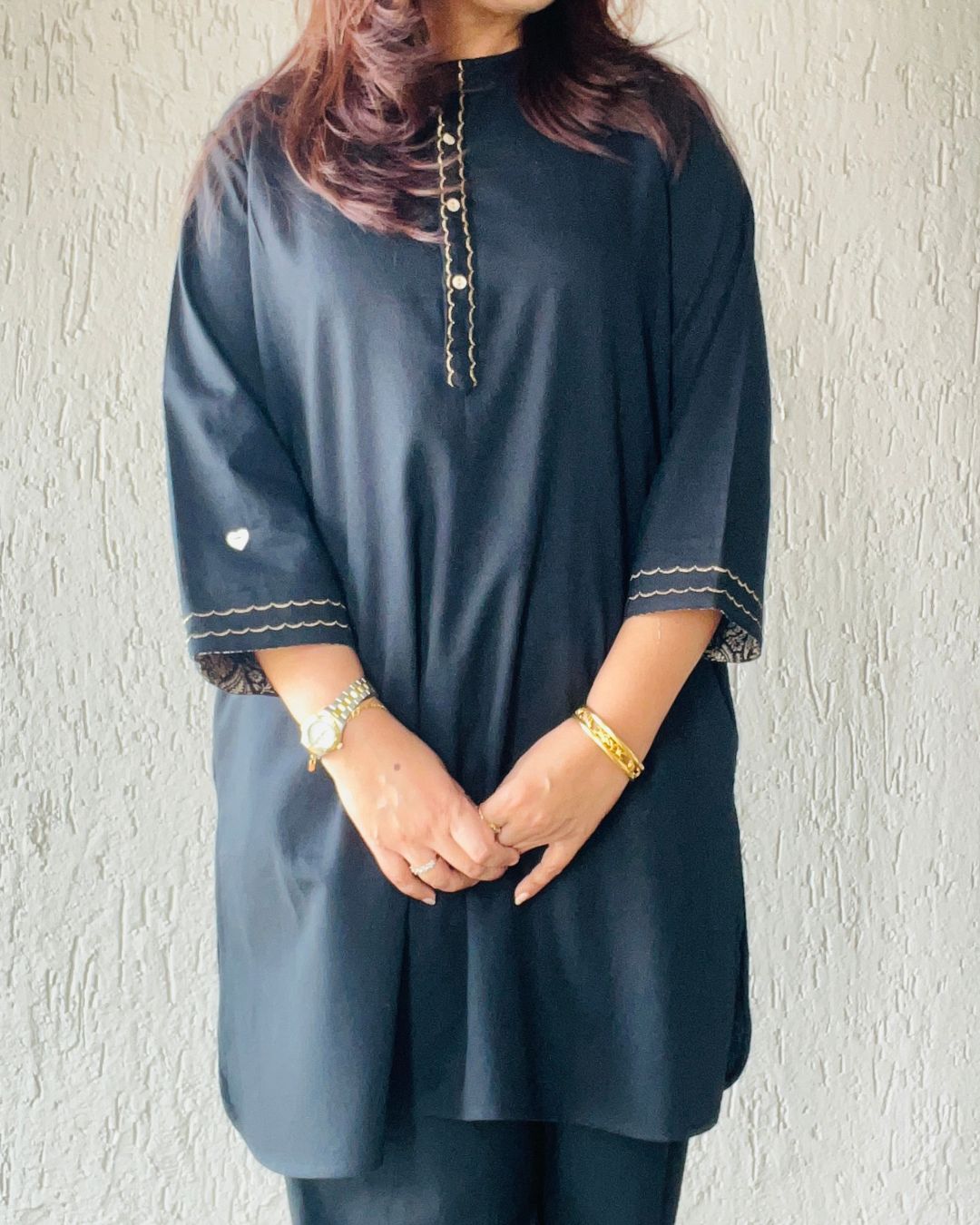 Amaya Black Kurta
