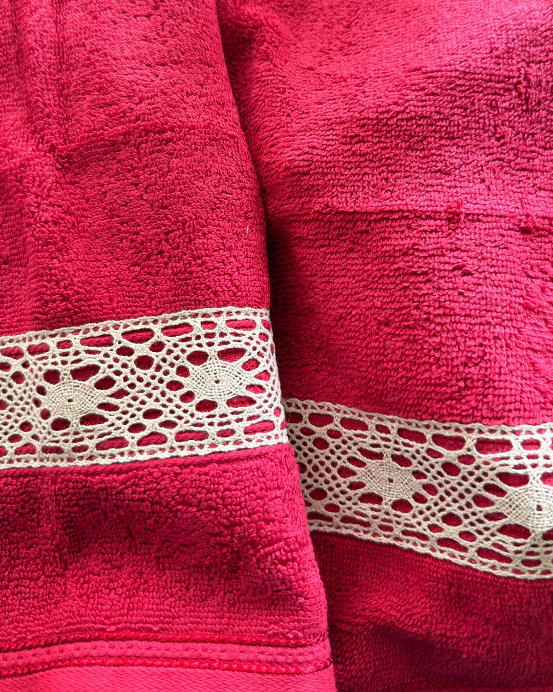 Maroon Hand Towels