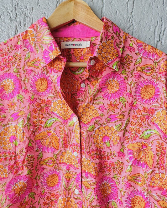 Pink Easy Shirt