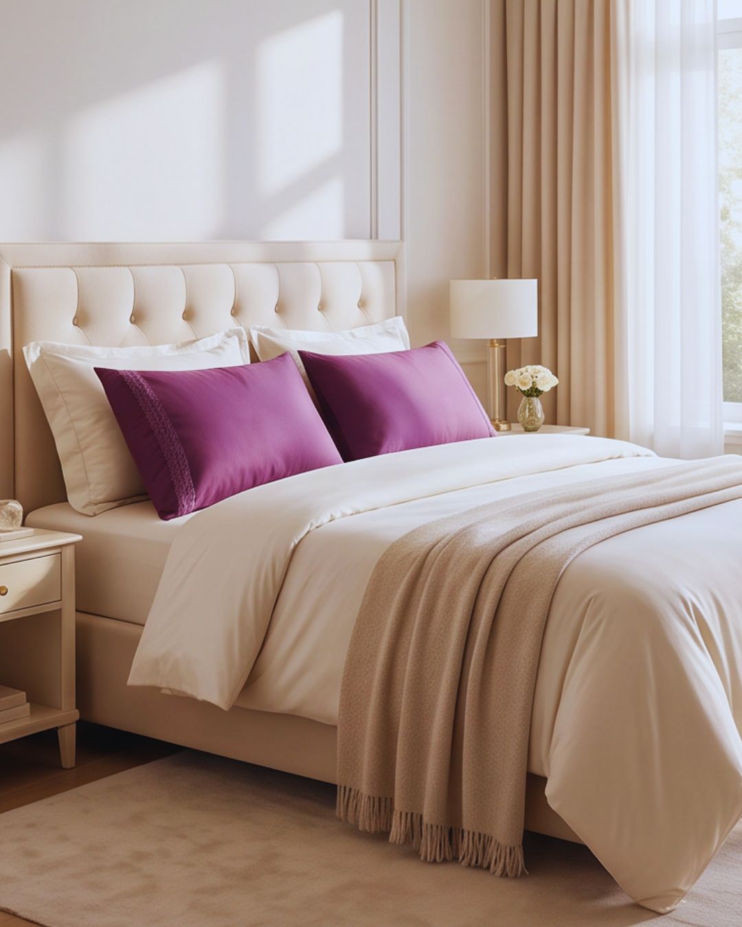 Burgundy Pillow Cases