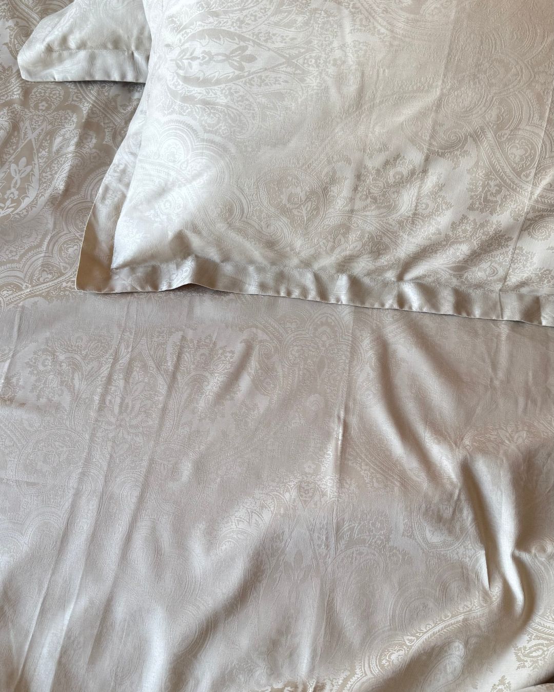 Jacquard Sand Bedsheet Set
