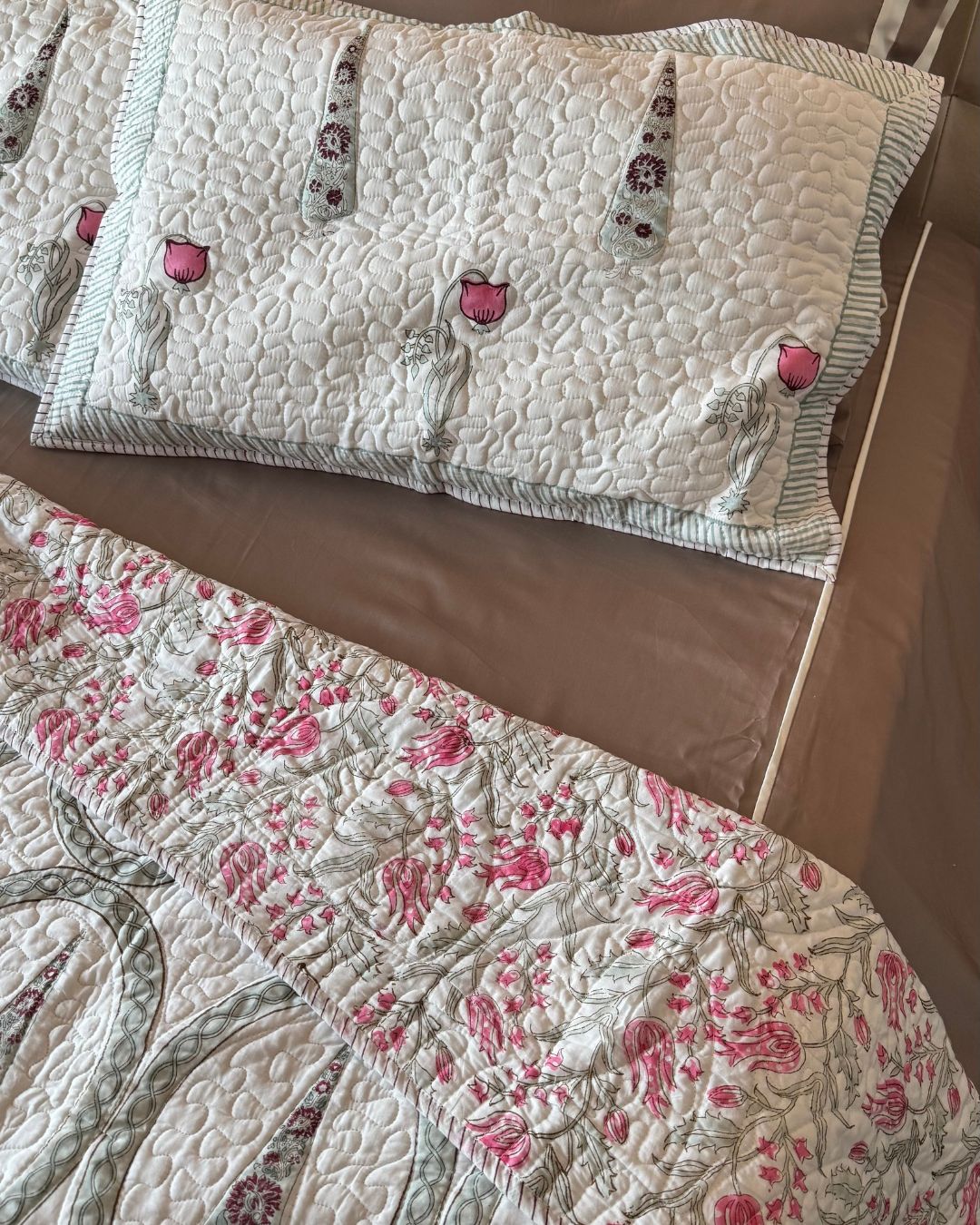 Jaipur Bloom Bedcover