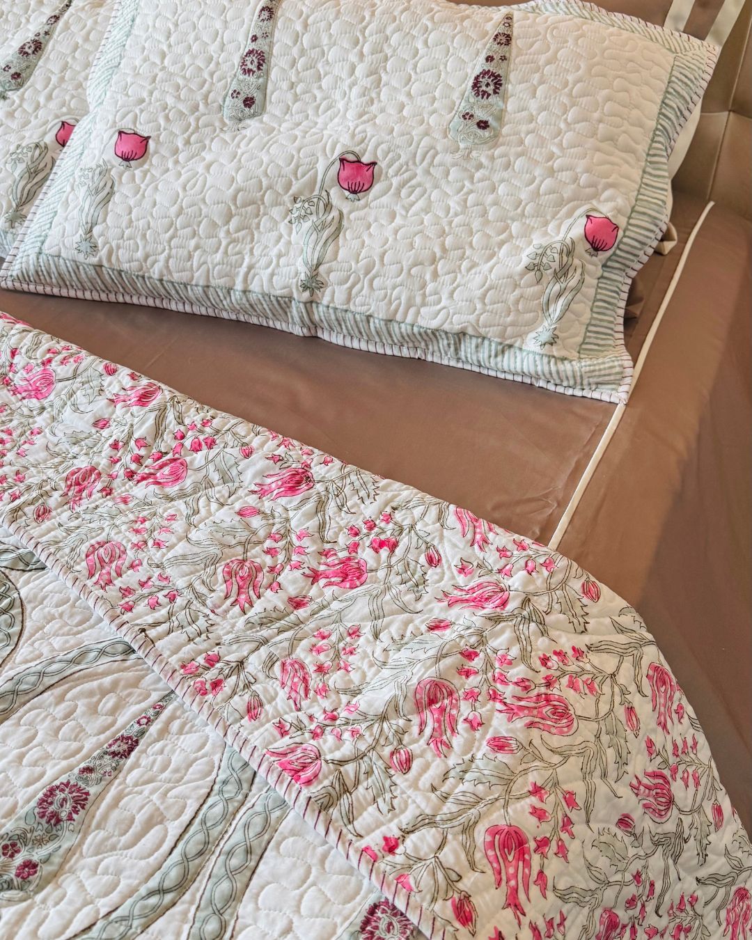 Jaipur Bloom Bedcover