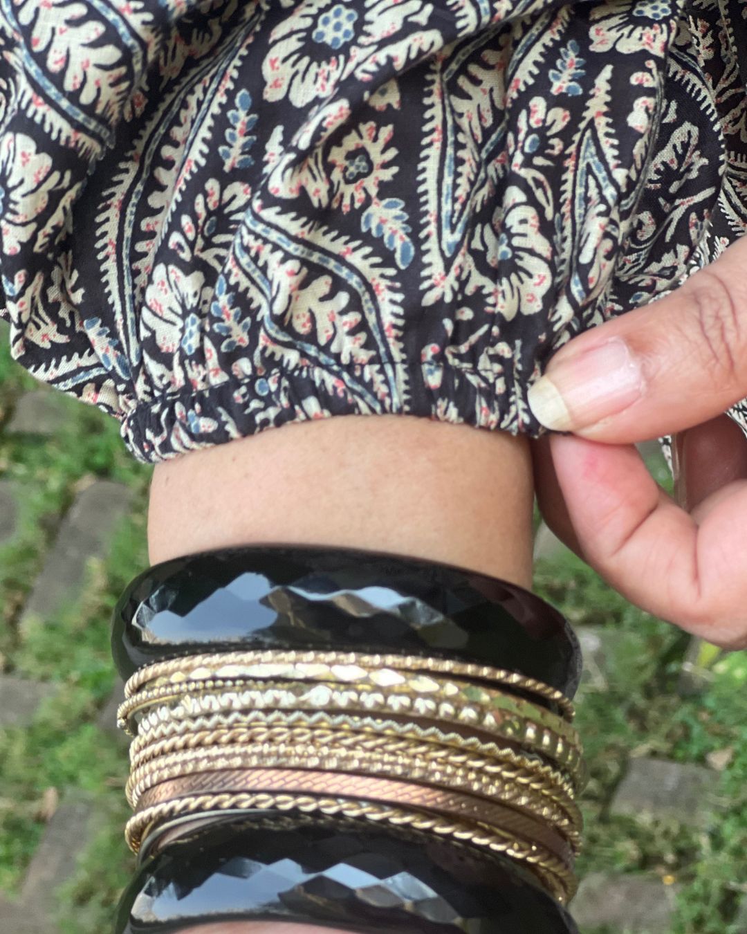 Amaya Printed Maxi Dress