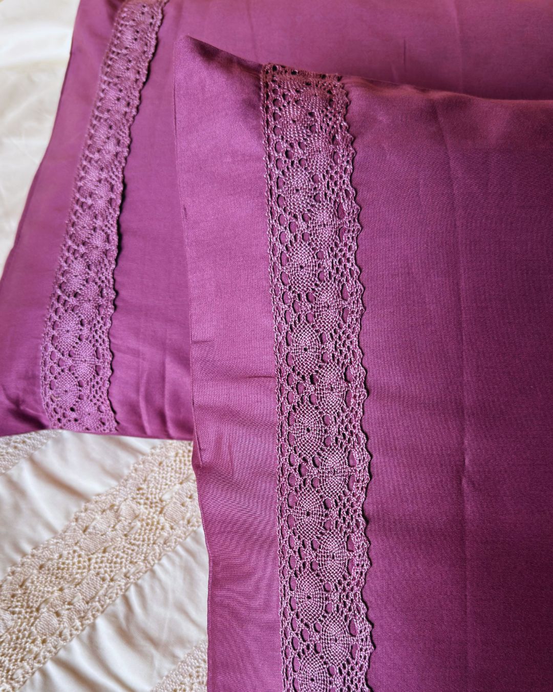 Burgundy Pillow Cases