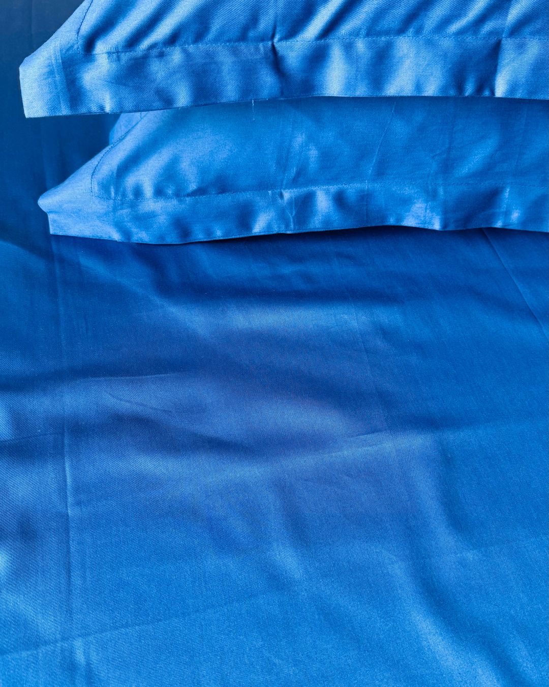 Ink Blue Sateen