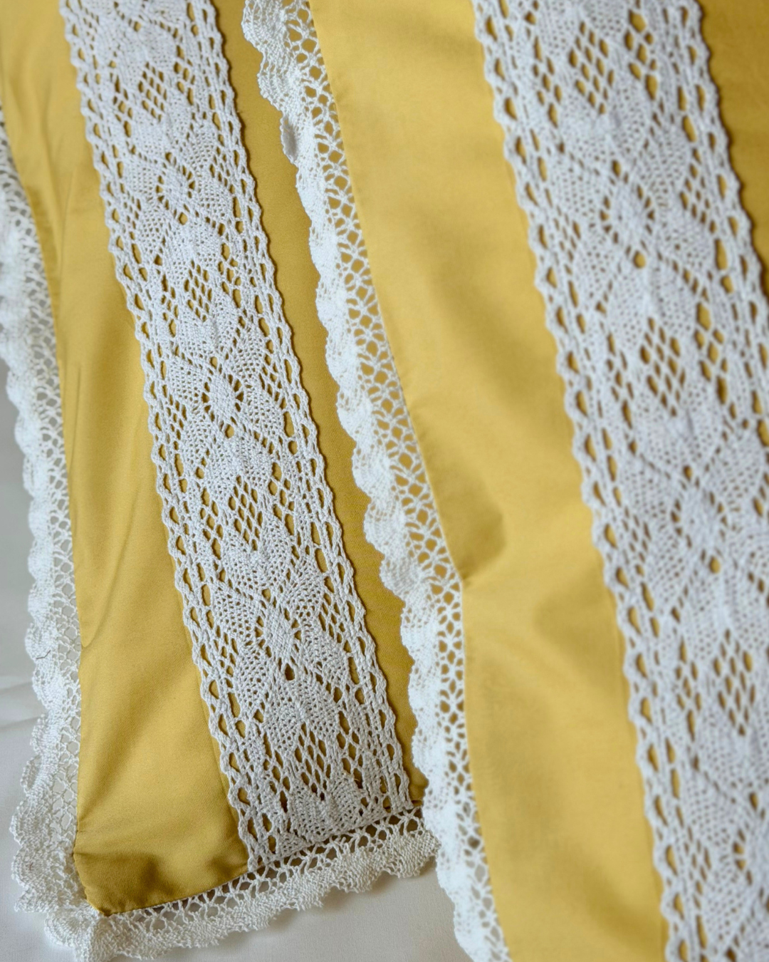 Jasmine Mustard Pillow cases