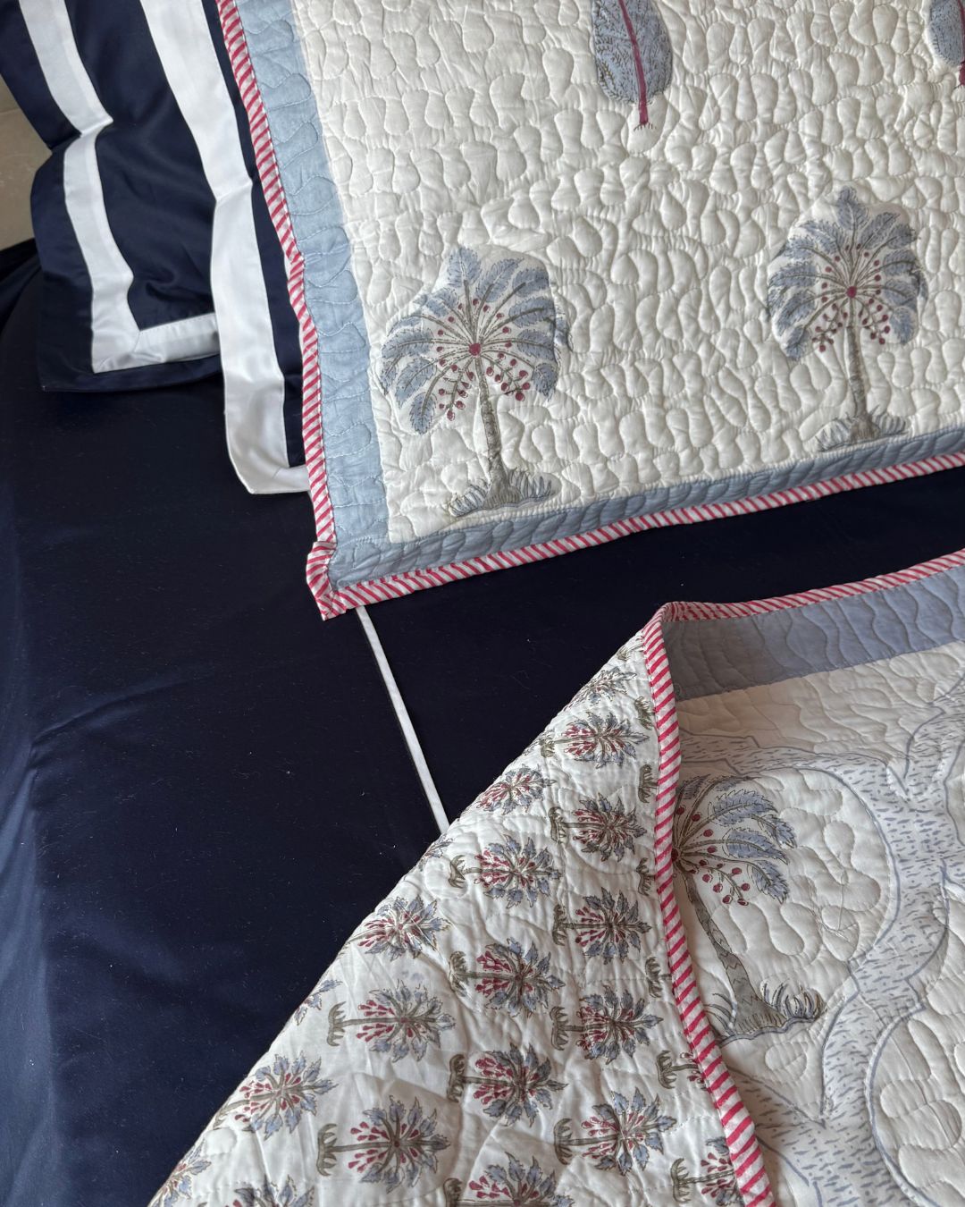 Kerala Palm Bedcover