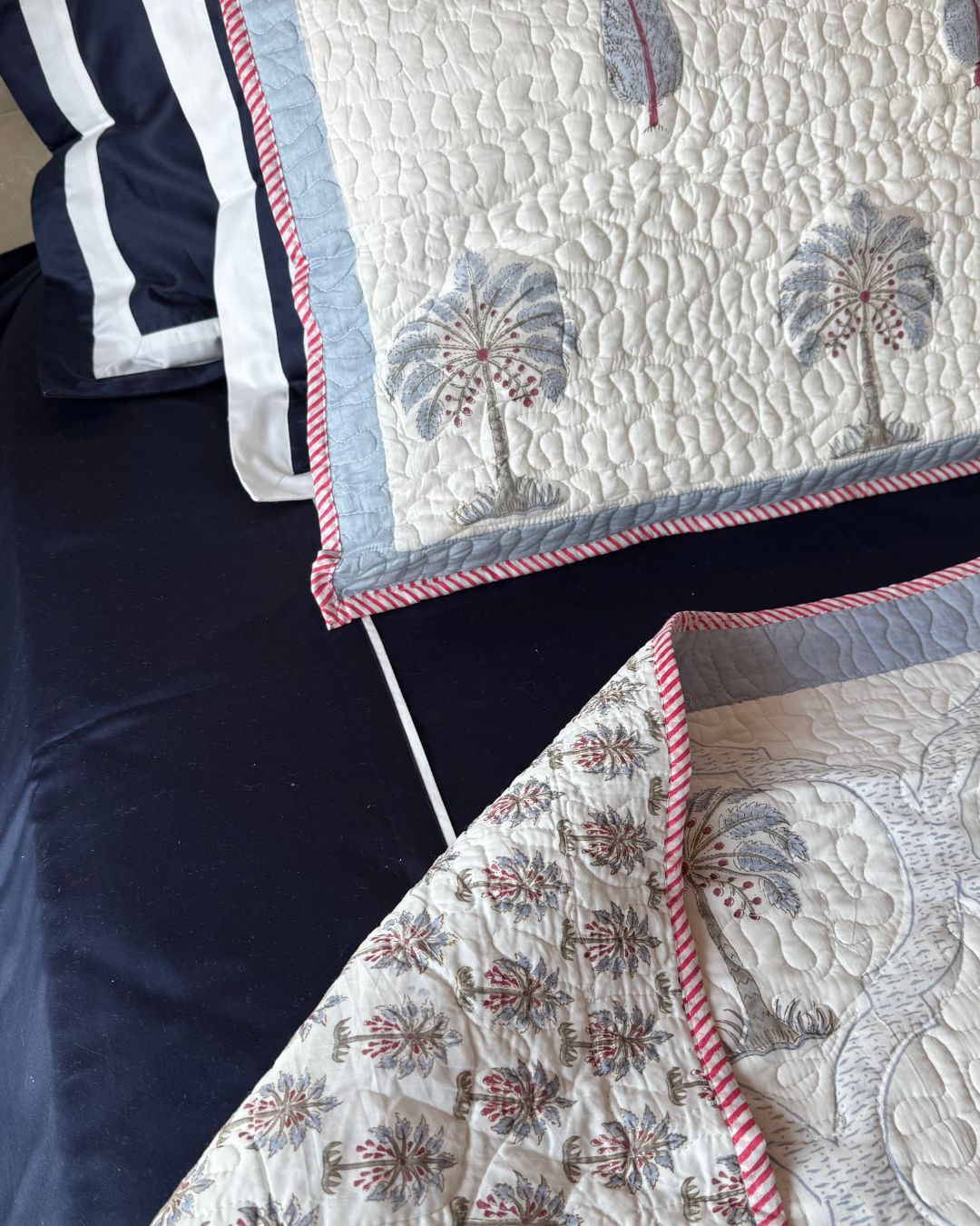 Kerala Palm Bedcover