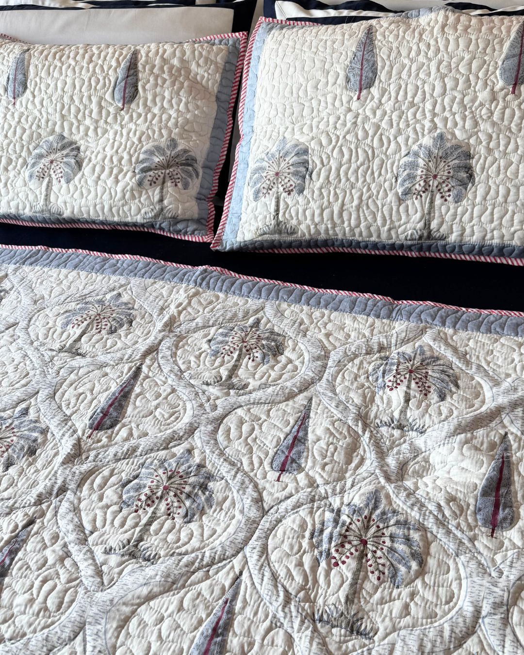 Kerala Palm Bedcover