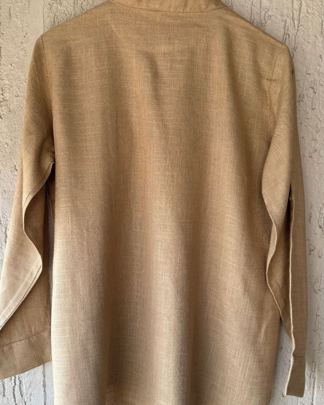 Audrey Linen Beige Shirt