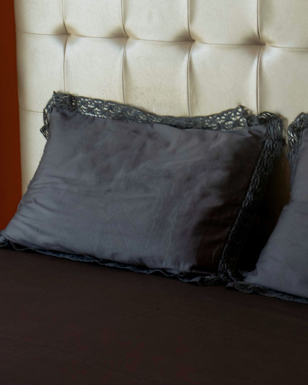 Charcoal Sateen Bedsheet Set