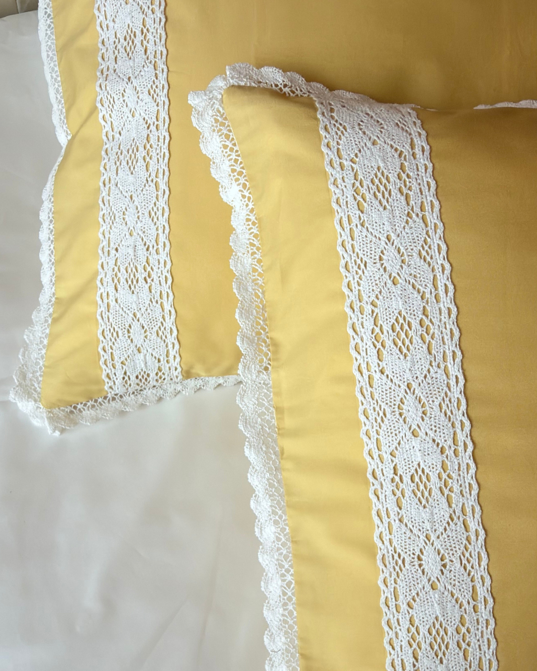 Jasmine Mustard Pillow cases