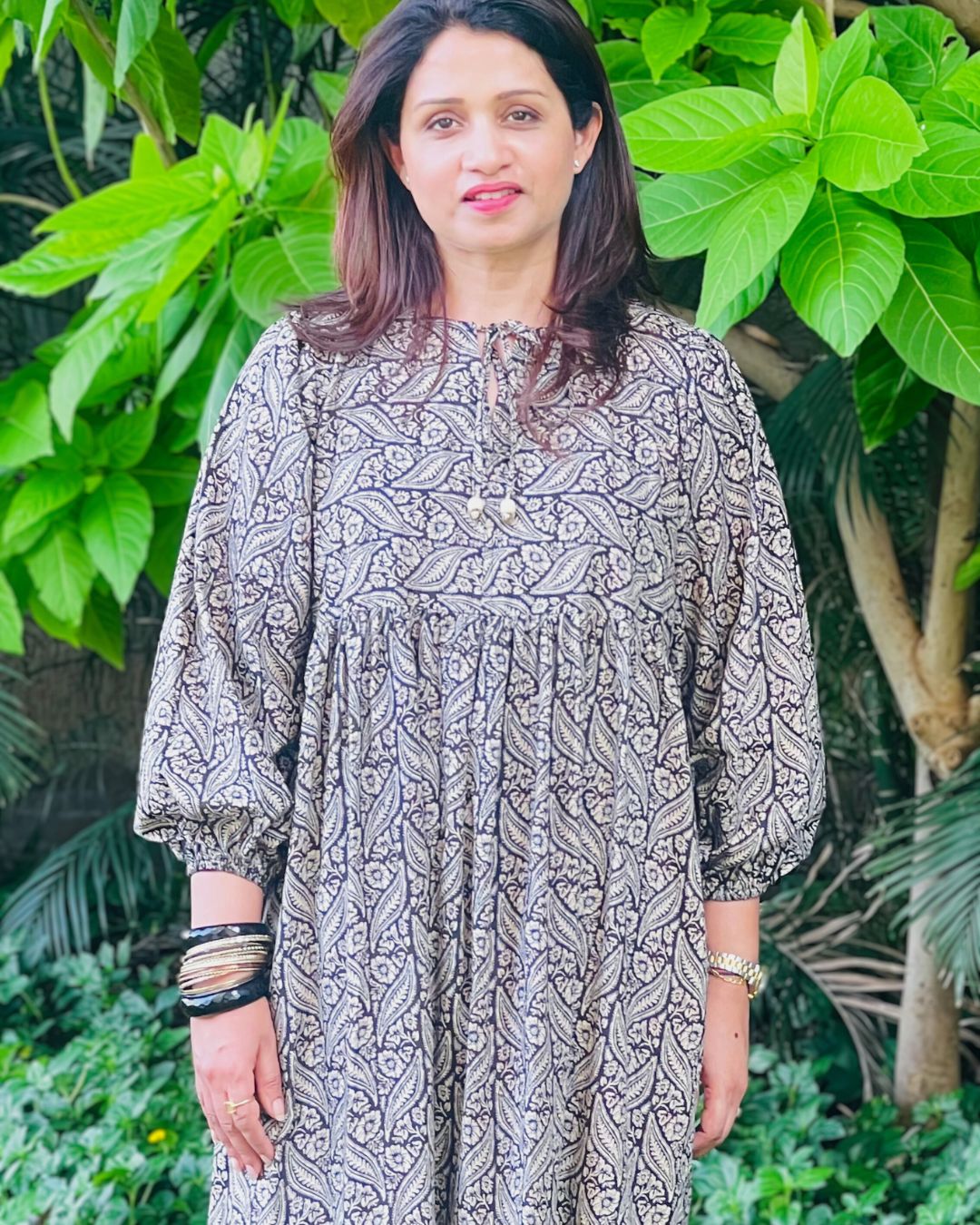 Amaya Printed Maxi Dress