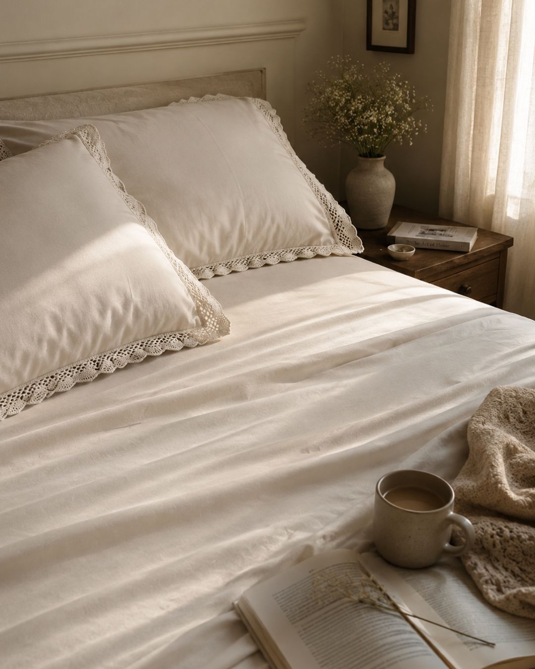 Sand Bedsheet and pillow cases