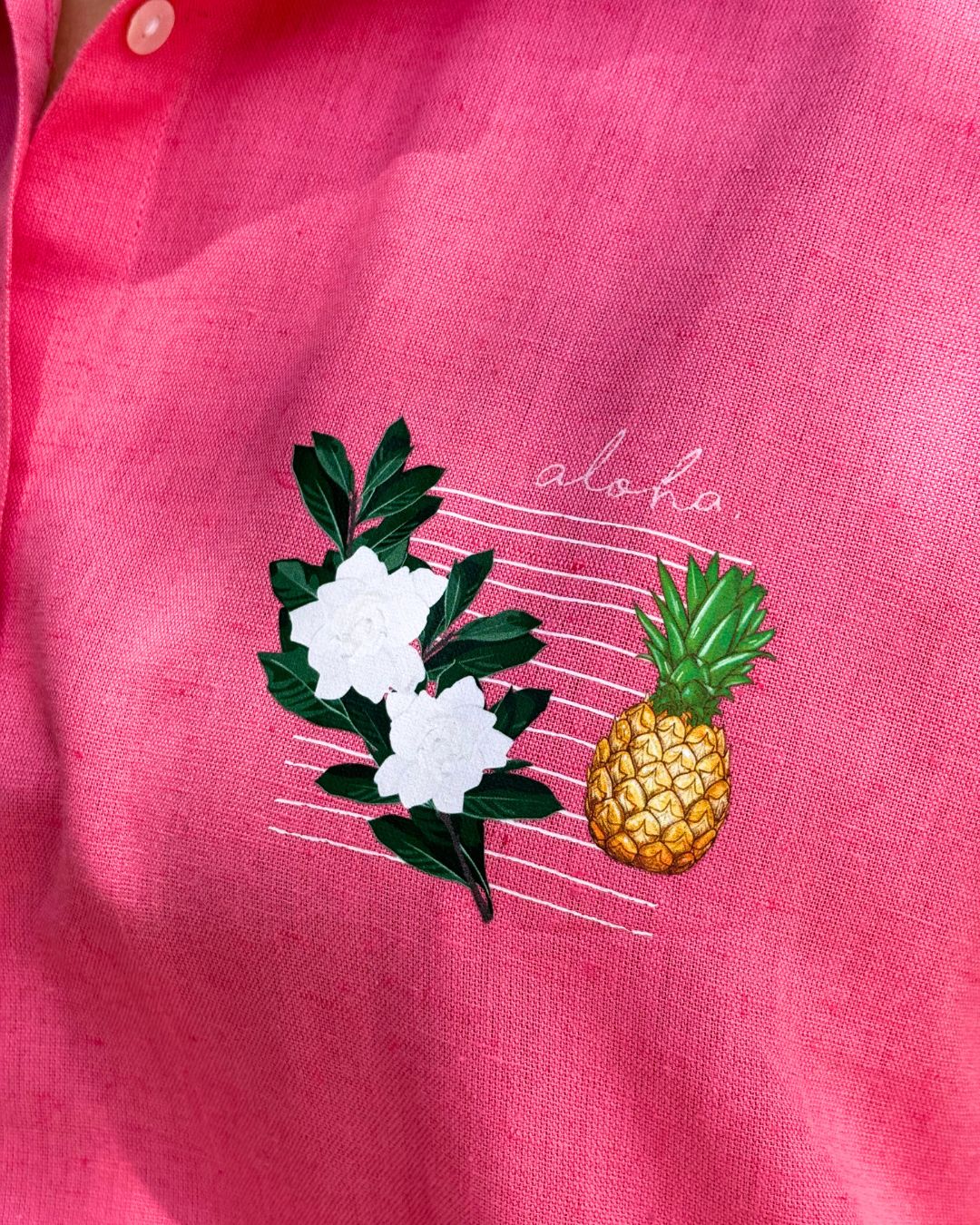 Aloha Pink Shirt
