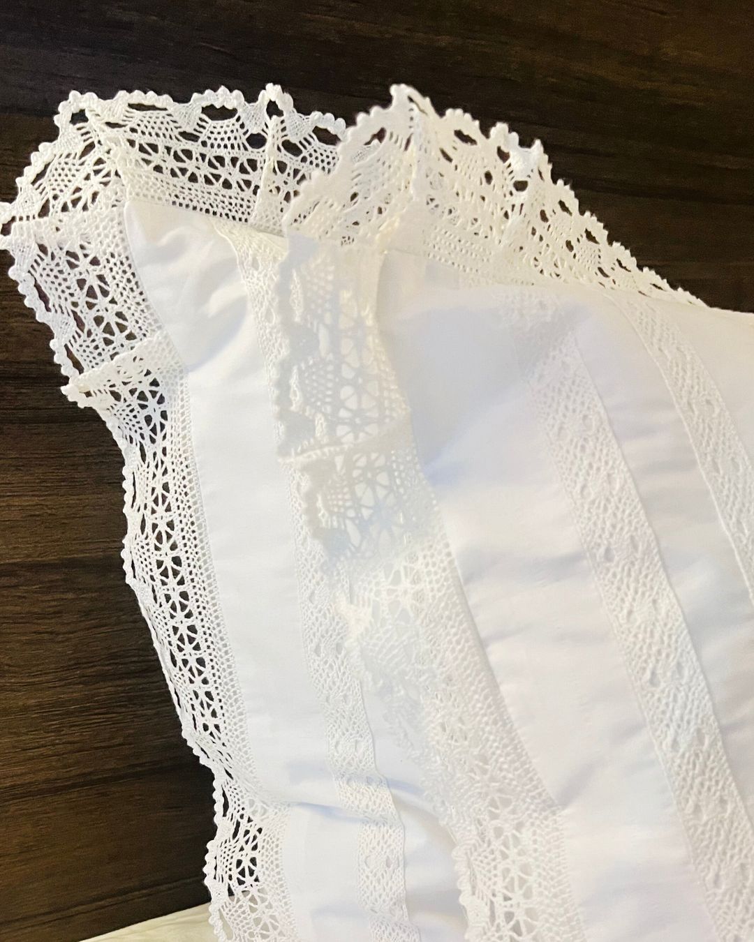 White Lotus Pillow Cases