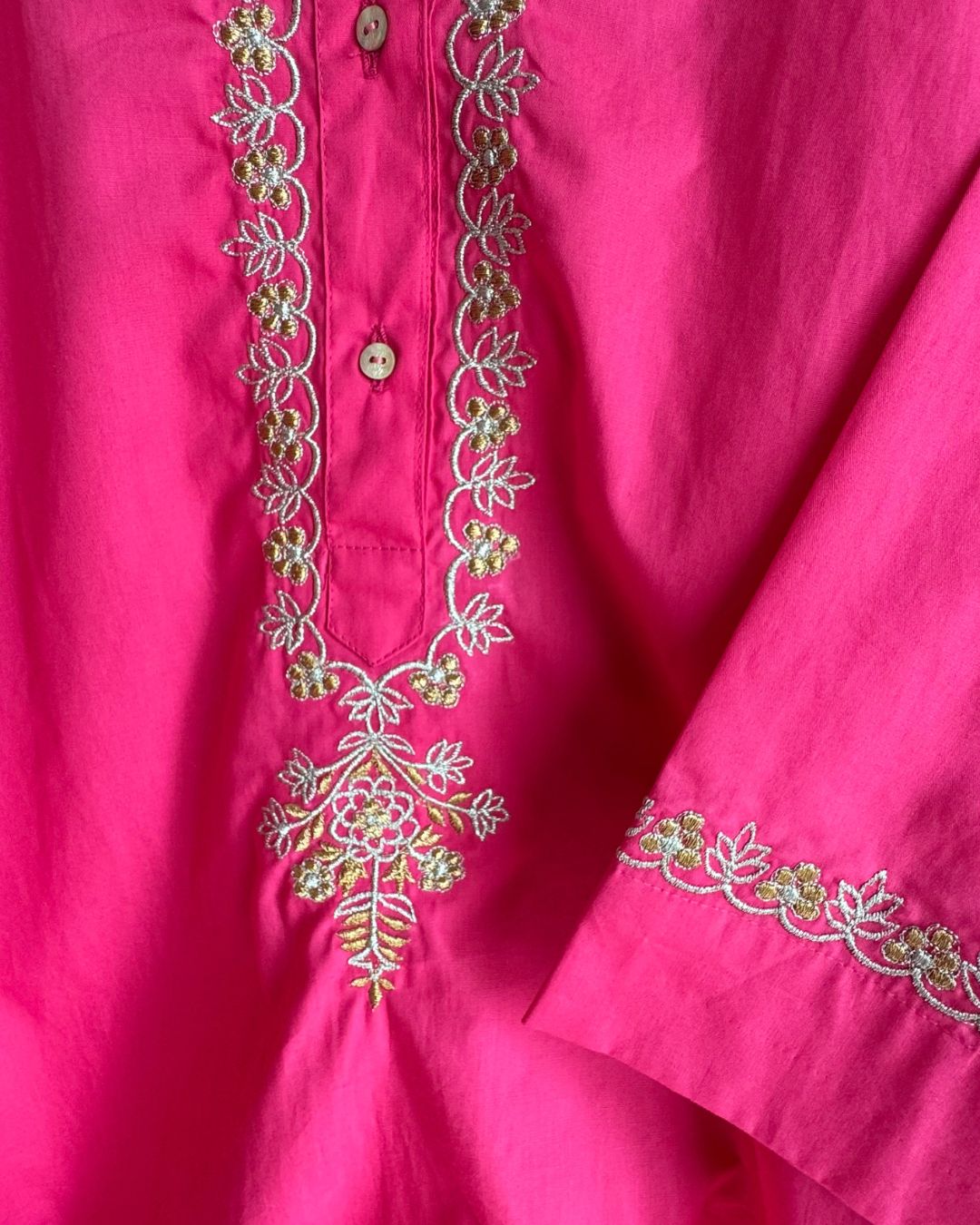 Zari Magenta Pink Coord Set