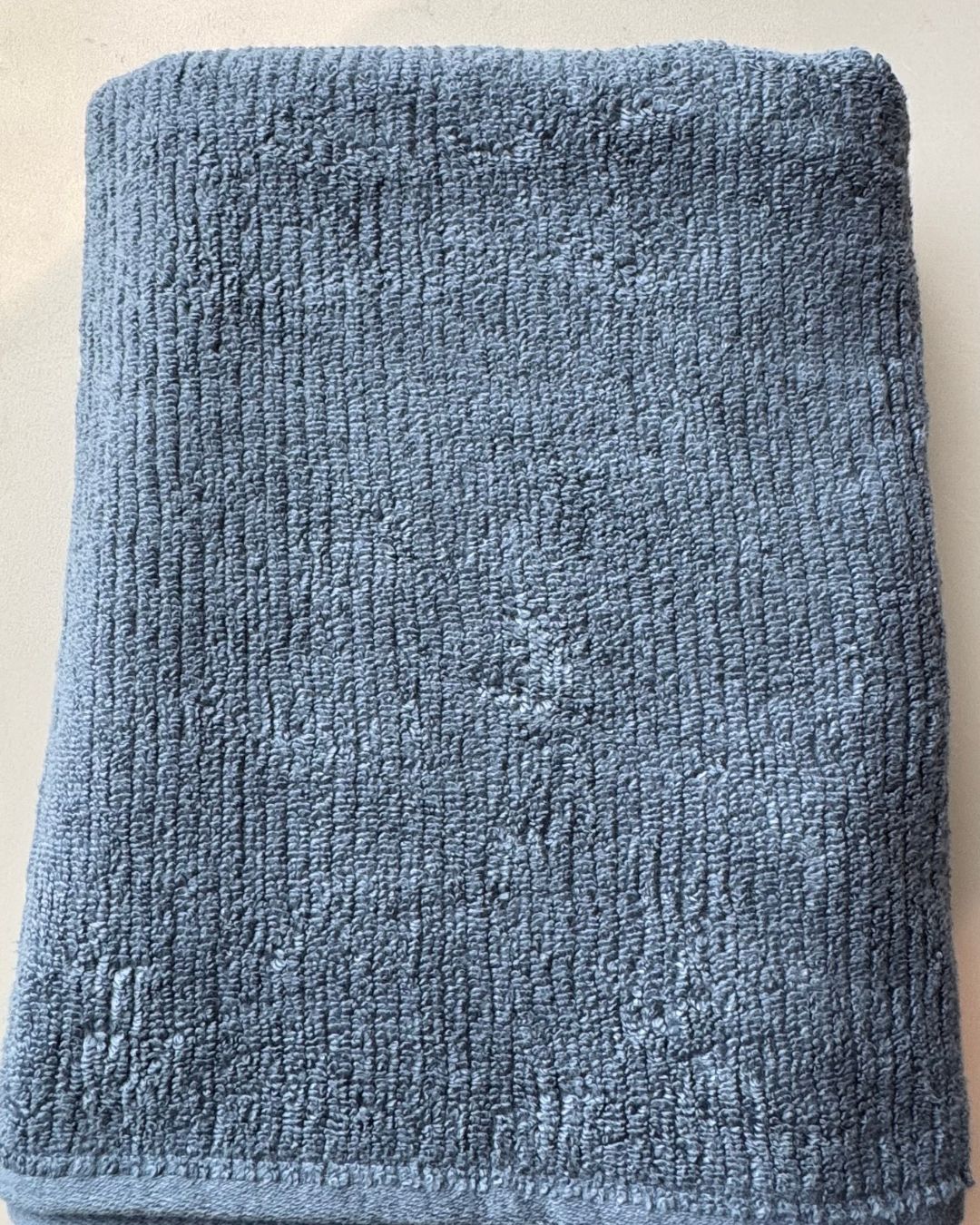 Blue Bath Towel