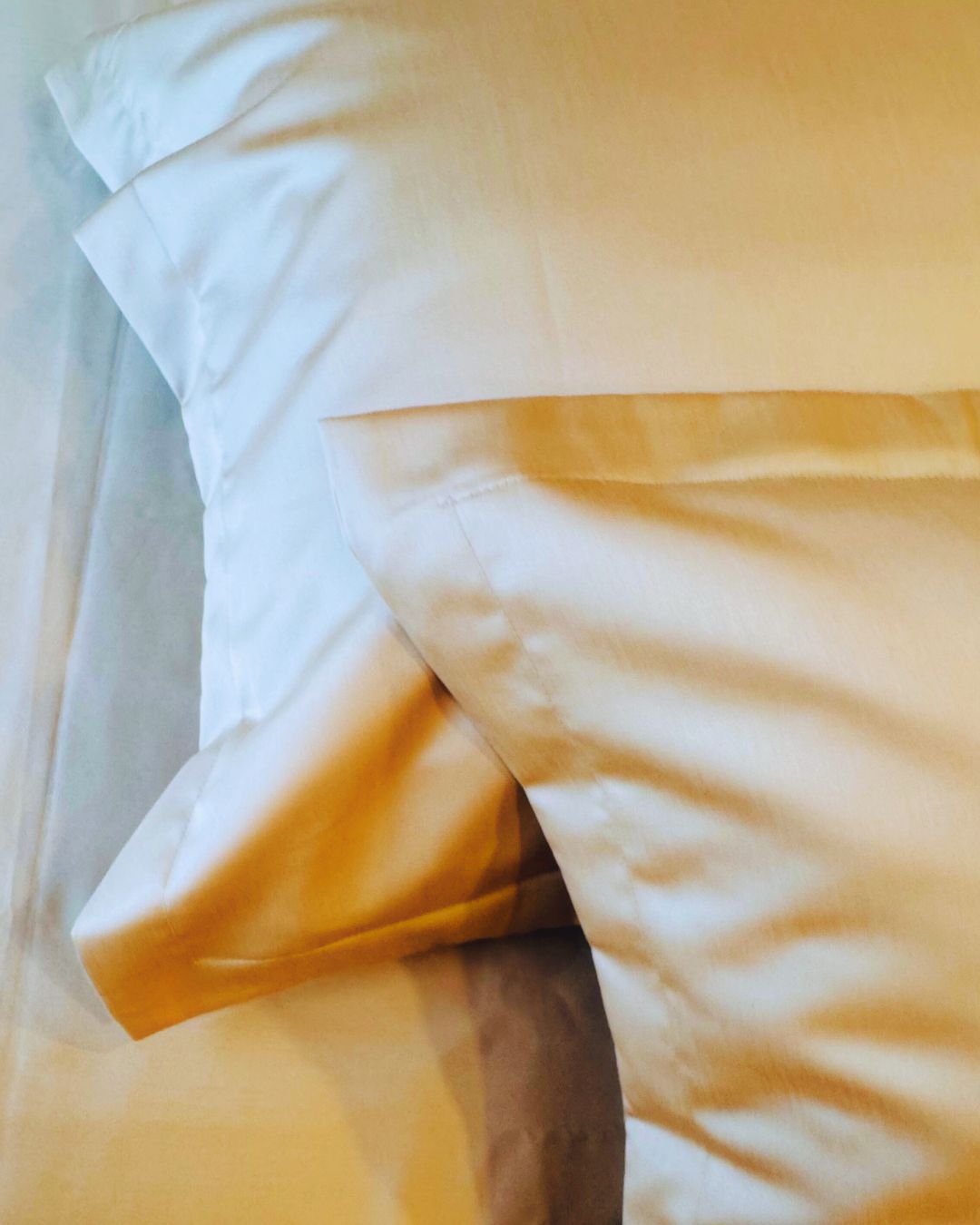 Gold Caramel Sateen Bedsheet Set