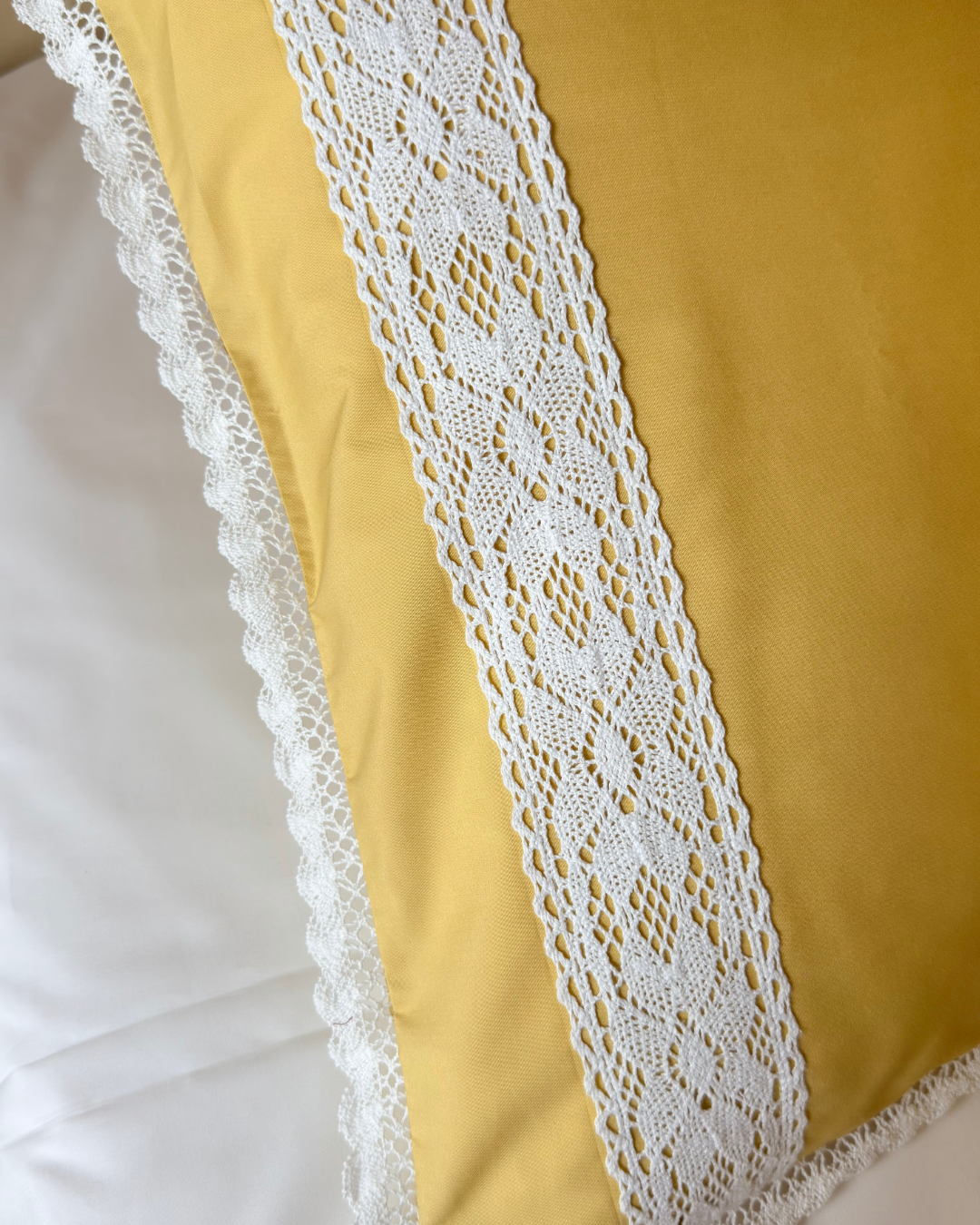 Jasmine Mustard Pillow cases