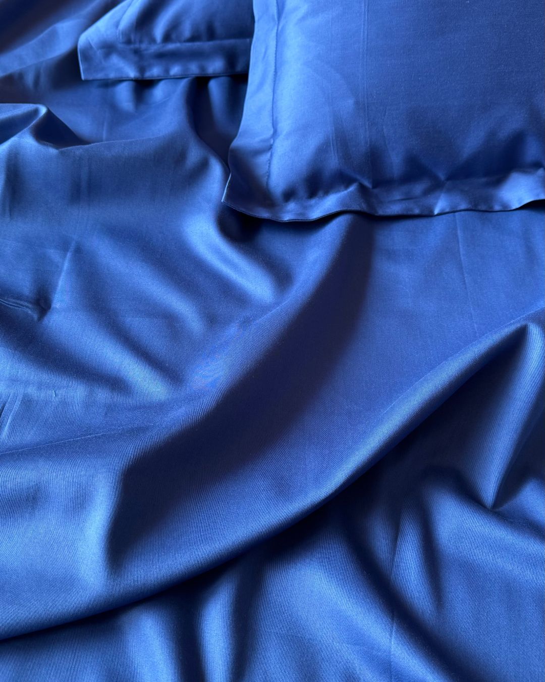 Ink Blue Sateen