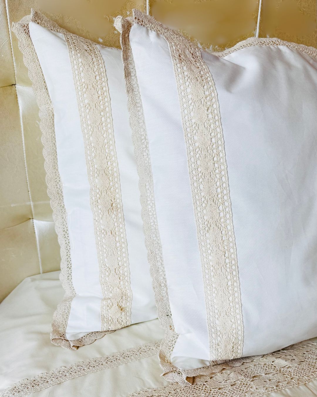 Creme Pillow Cases