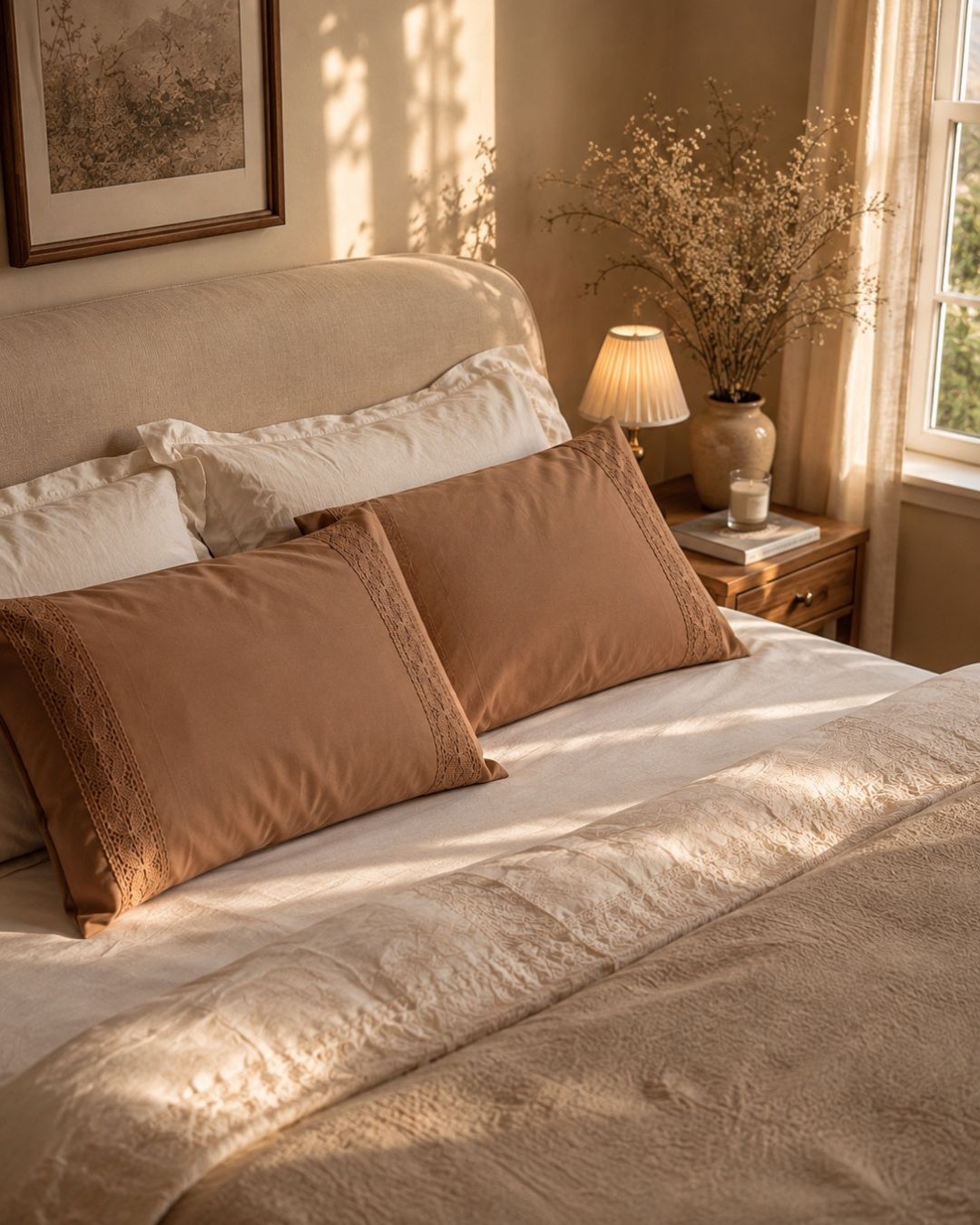 Brown Pillow Cases