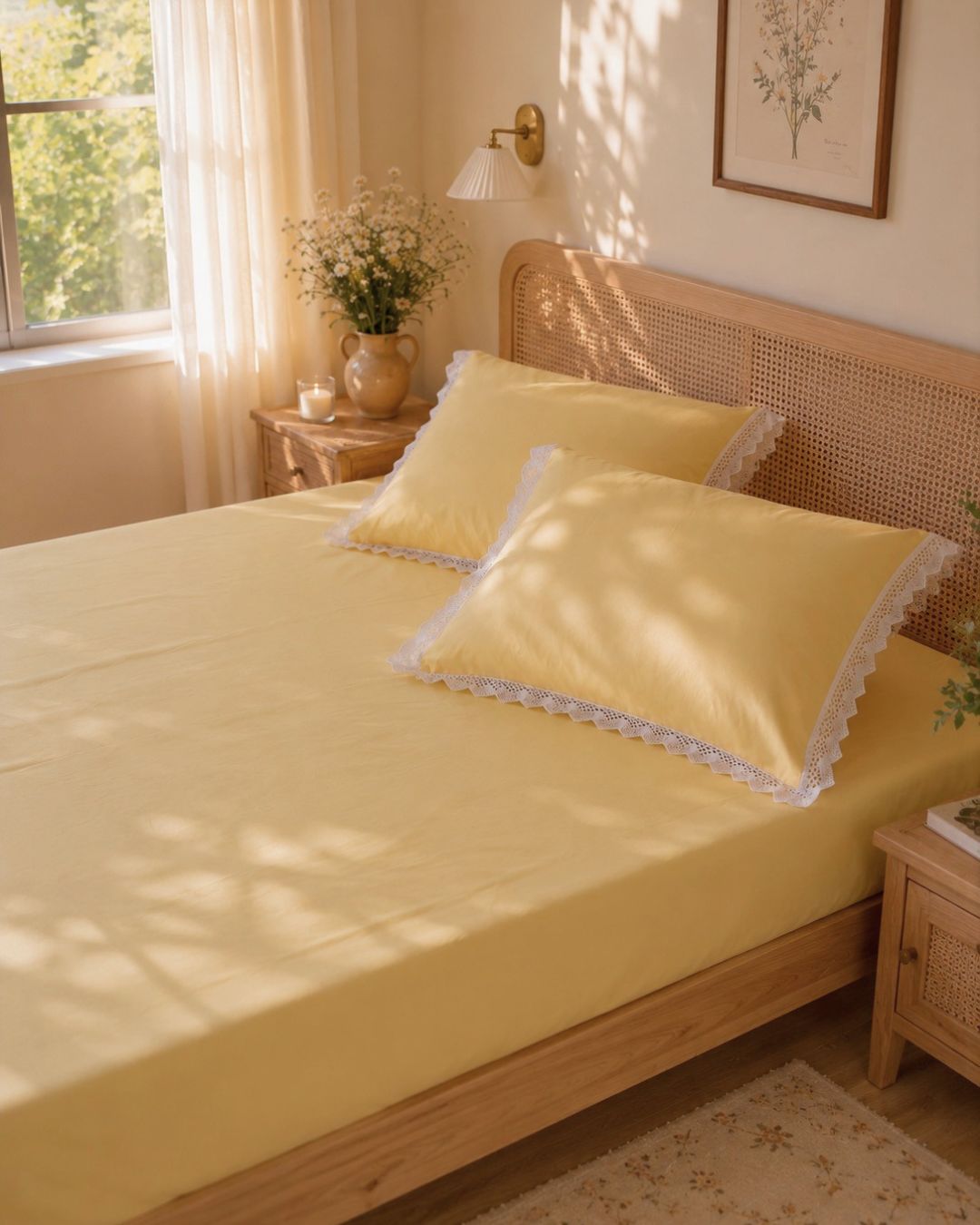 Buttercup Bedsheet and Pillow Cases