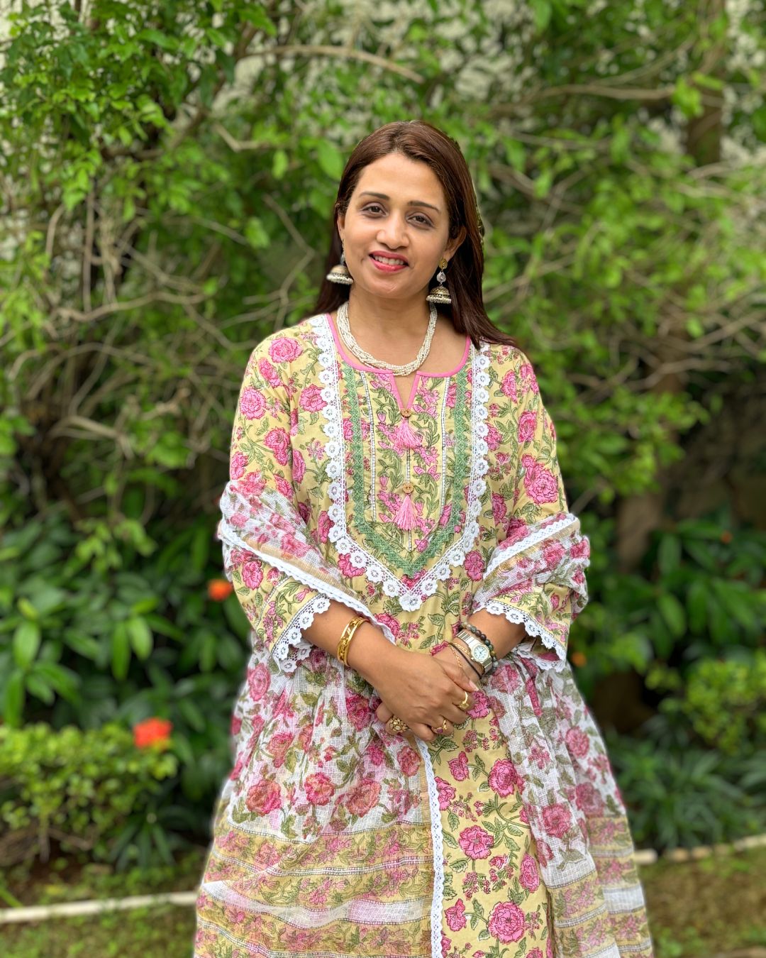 Utsav Yellow Stitched Suit