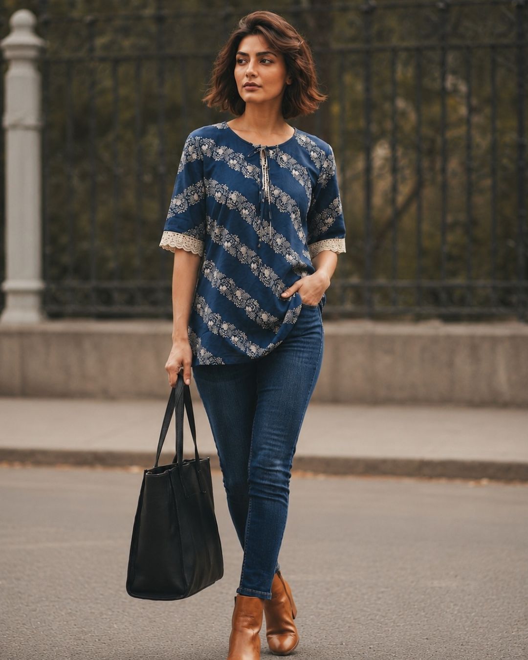 Boho vibe top