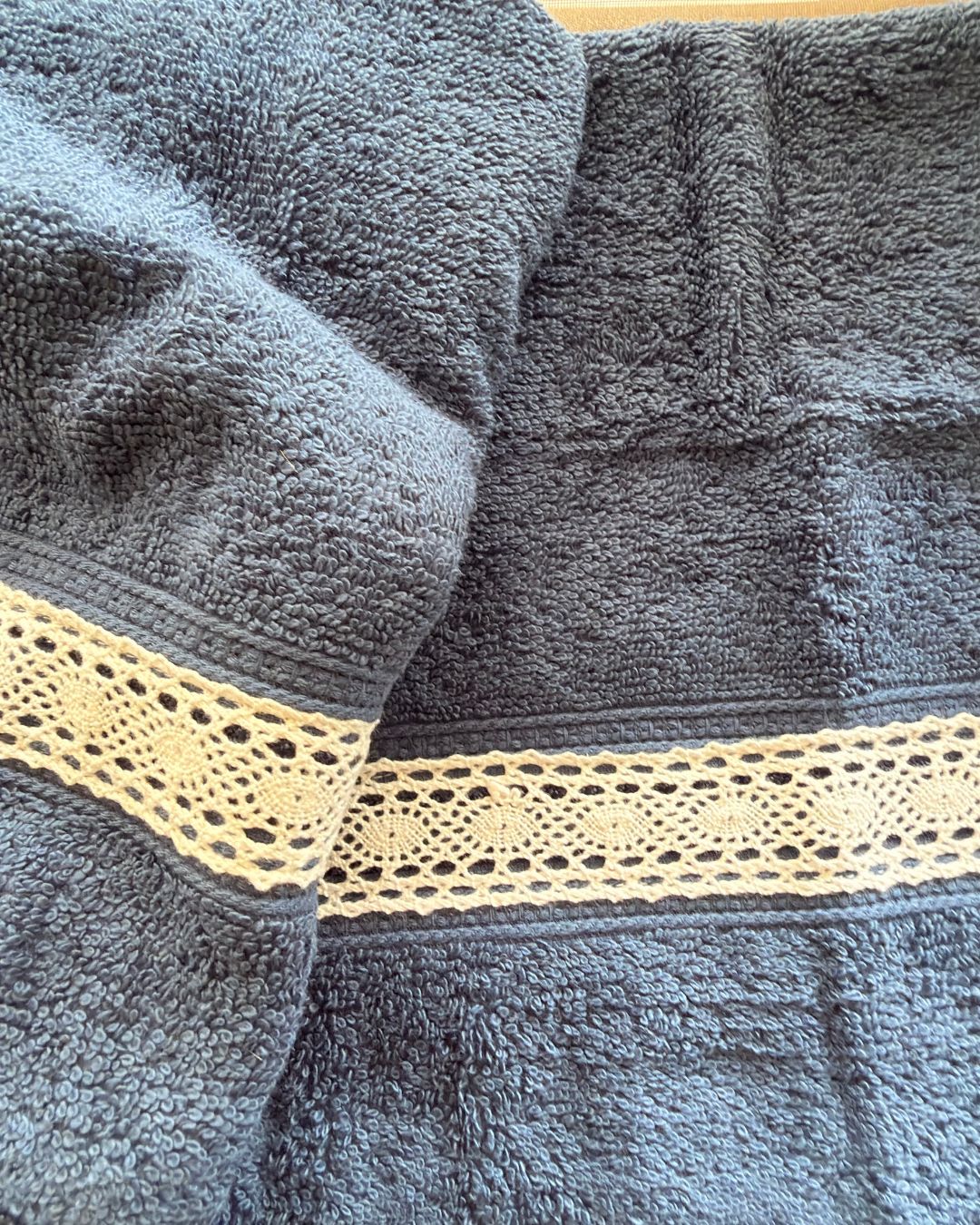 Blue Hand Towels