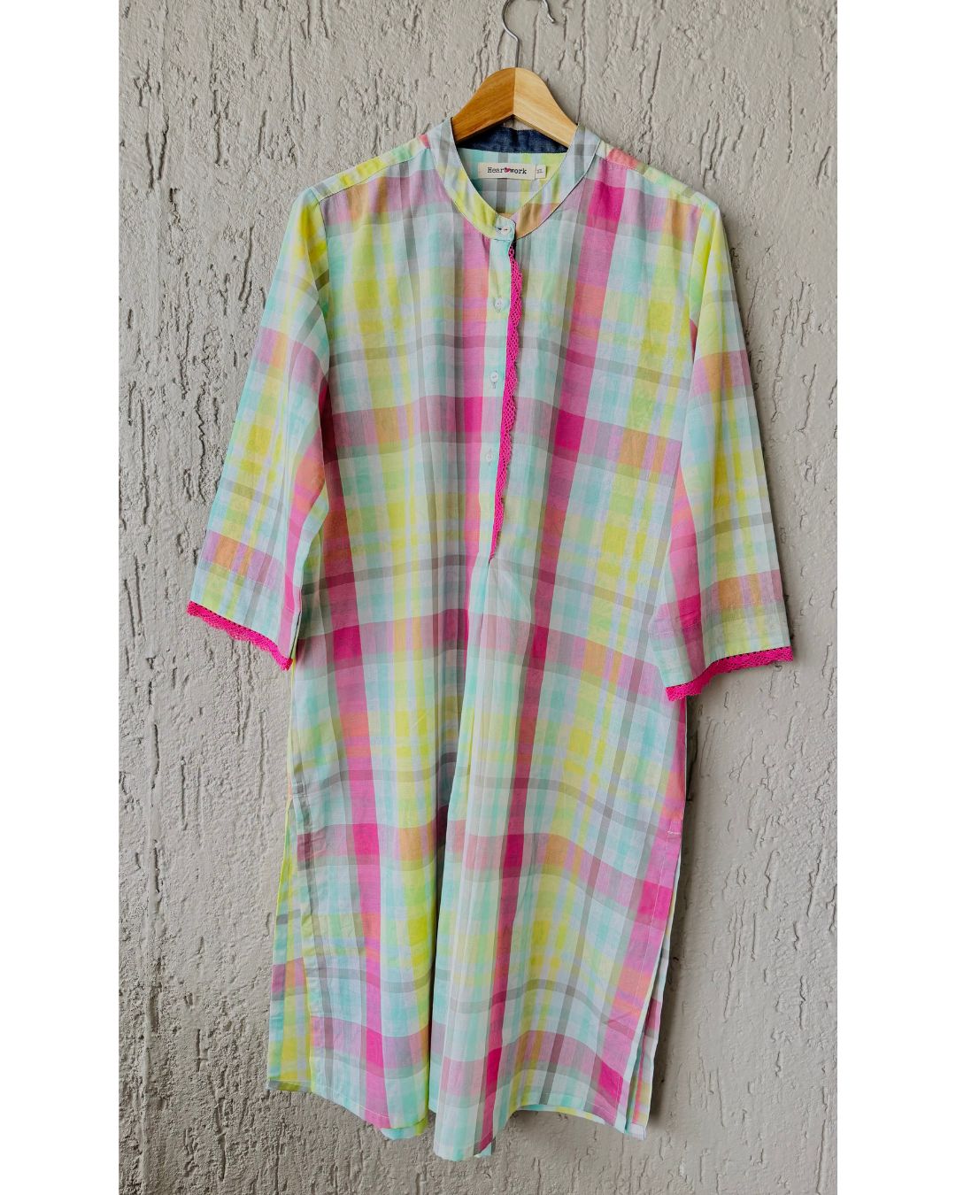 Summer Checks Kurta