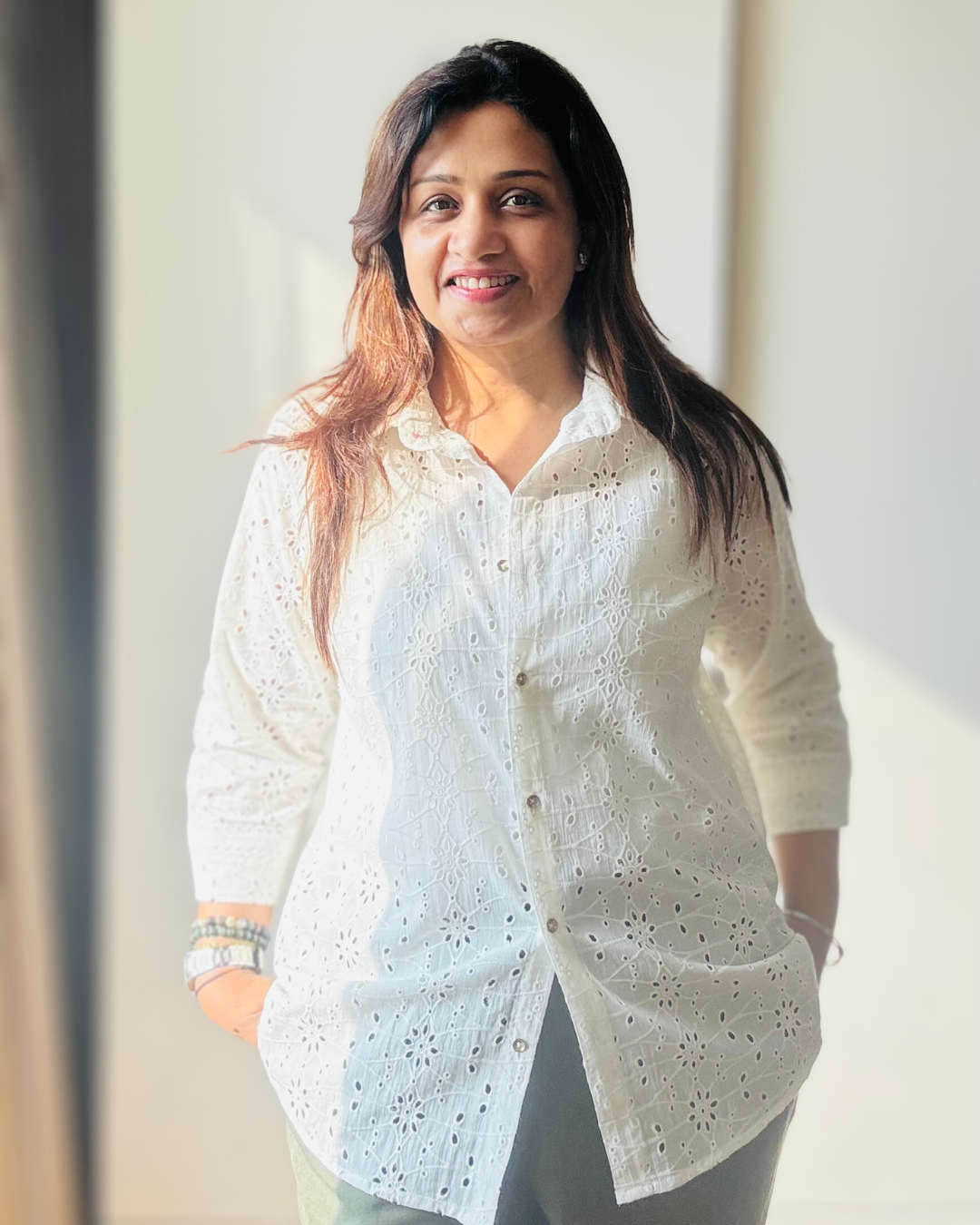 The Balance Shirt White