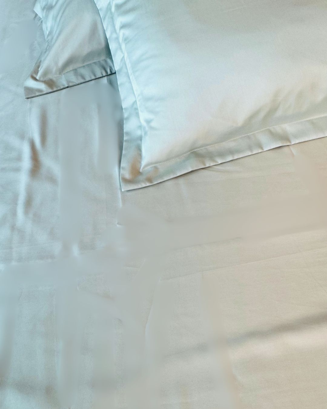 Teal Sateen Bedsheet Set
