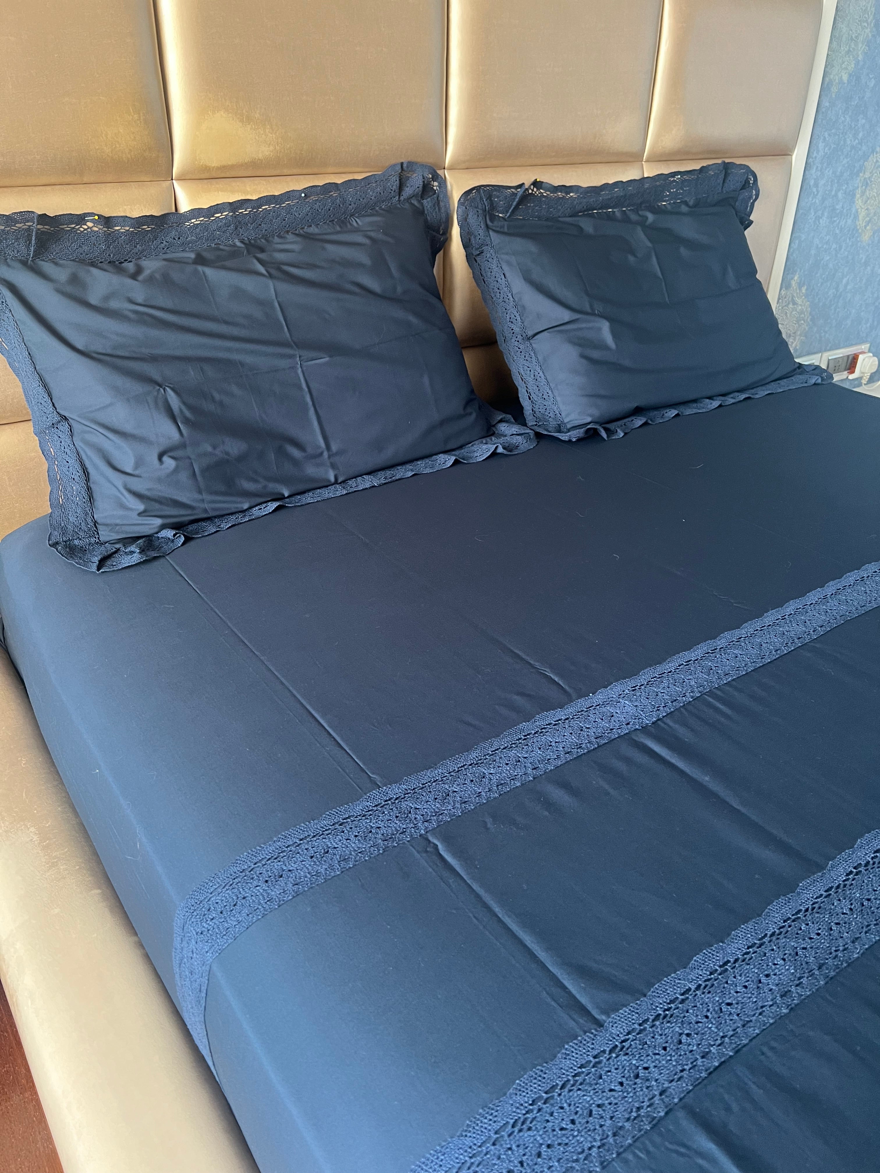 Club Navy Bedsheet Set