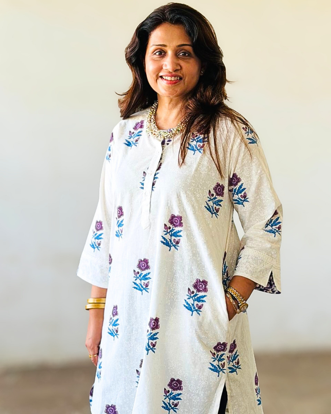 Parijat Short Kurta
