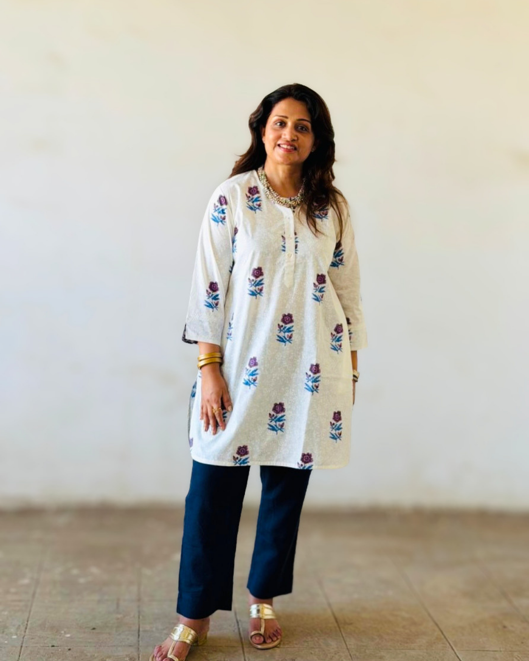 Parijat Short Kurta